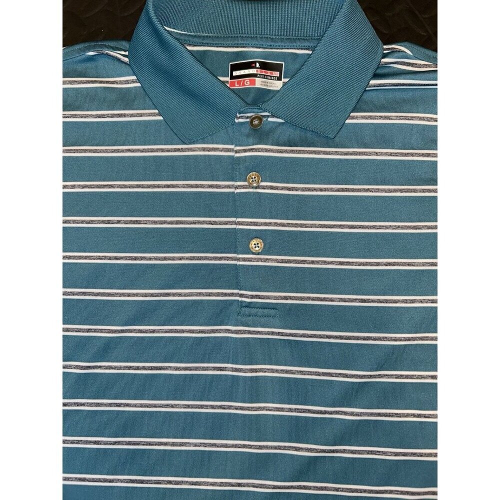 2 Grand Slam Performance Golf Polo Shirts Men's Size Large Moisture Wicking - Picture 6 of 13